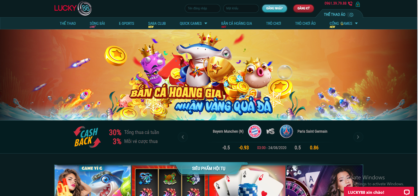 Link đăng nhập Lucky88 trải nghiệm trò chơi an toàn