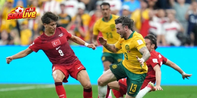 SOCOLIVE dự đoán Australia thua Thổ Nhĩ Kỳ 1-2
