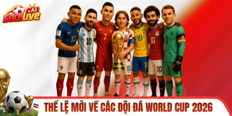 Thể lệ mới về các đội tham dự World Cup 2026